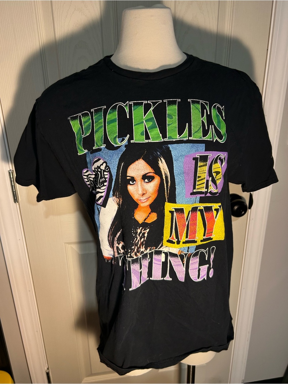 Jersey Shore Black T-Shirt with Logo